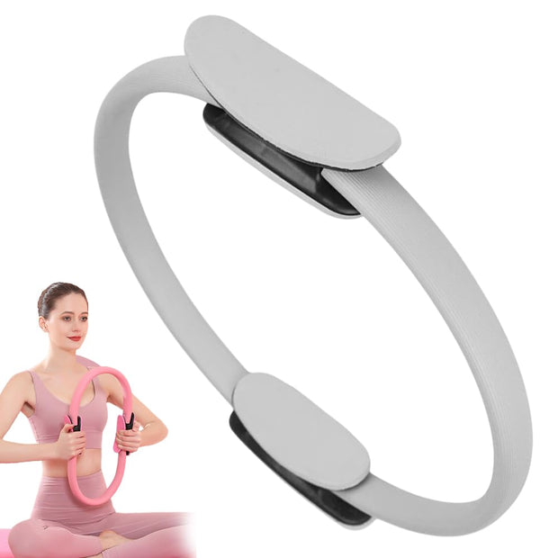 Pilates Ring Fitness Trainer, 2025 New Pilates Circles for Workouts Beginners Men Women,Yoga Rings Home Exercise Equipment Fitness Circle for Toning Arm Thigh