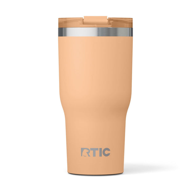 RTIC 30oz Essential Tumbler with Lid, Insulated, Stainless Steel, Metal, Double Wall Vacuum-Insulation, Ceramic Lined, Travel Cup for Iced Coffee, Tea, Hot and Cold Drink, Graphite