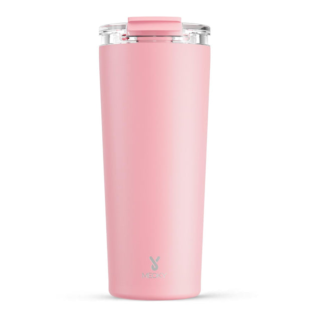 Meoky 24 oz Travel Coffee Mug with Leak-proof Lid, Stainless Steel Insulated Coffee Tumbler, Keeps Hot for 8 Hours or Cold for 24 Hours, Fits in Car Cup Holder (Night)