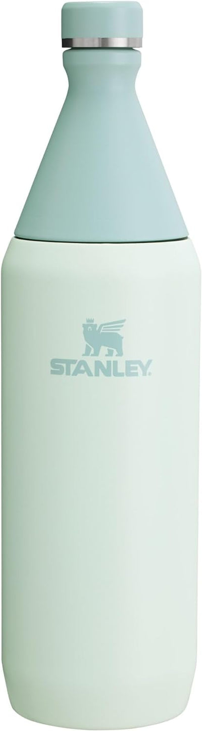 Stanley All Day Slim Bottle 34 oz | Leakproof Twist on Lid | Slim Design for Travel and Gym | Insulated Stainless Steel Water Bottle | BPA-Free | Mist