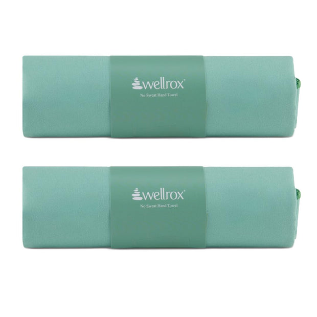 Microfiber Yoga Hand Towel – Super Soft, Quick-Dry, Non Slip Yoga Towel for Hot Pilates, Gym & Workouts (26.5" x 16", Rose)