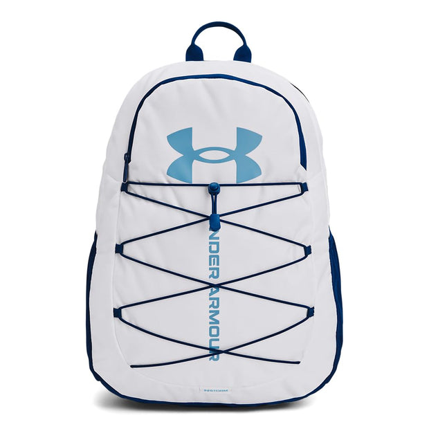 Under Armour Unisex-Adult Hustle Sport Backpack , Black (001)/Silver , One Size Fits All