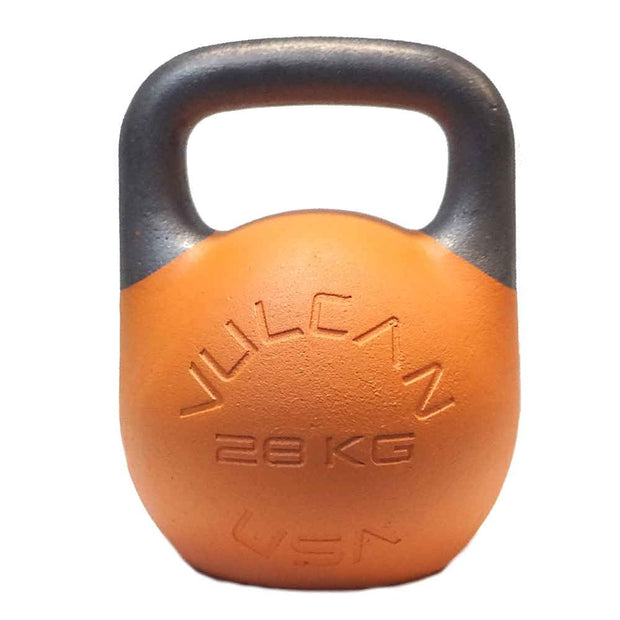 Vulcan Competition Kettlebell – Ergonomic Steel Design with 35mm Wide Grip Handle | Ideal for Strength Training and Workouts | Suitable for All Hand Sizes