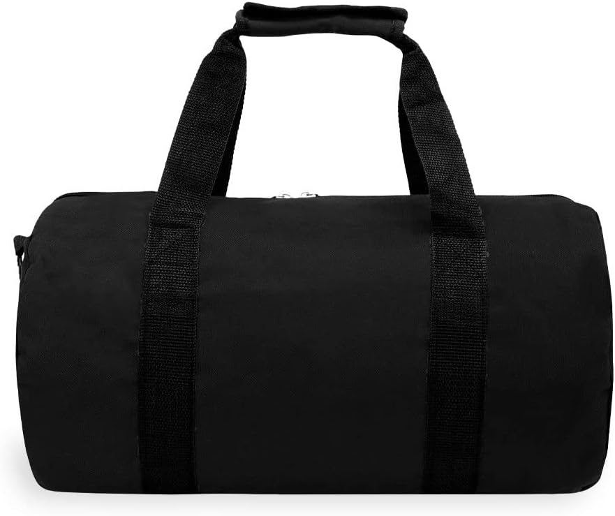 Everest 16-inch Round Duffel, Black, One Size