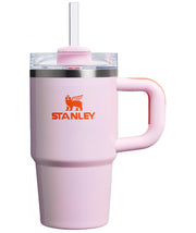 STANLEY Quencher H2.0 Tumbler with Handle and Straw 40 oz | Flowstate 3-Position Lid | Cup Holder Compatible for Travel | Insulated Stainless Steel Cup | BPA-Free | Black Chroma