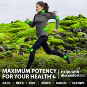 (2 Pack) Natural Hemp Cream - Maximum Strength Gel Rub to Soothe Discomfort - Cream with Hemp Oil, Arnica, MSM, Glucosamine, MSM, Aloe, Turmeric, Boswellia - Fast Absorption, Non-Greasy - 4 oz Total