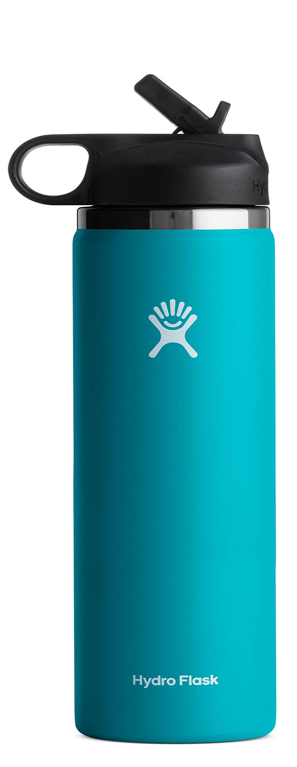 Hydro Flask 32 Oz Wide Flex Straw Cap Bottle - Insulated Stainless Steel - Wide Straw Lid, Non Spill, Leakproof in Jelly Pink