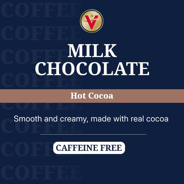 Victor Allen's Coffee Milk Chocolate Hot Cocoa SSC, 42 Count, Single Serve K-Cup Pods for Keurig K-Cup Brewers