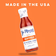 Yo Mama’s Foods Keto Hot Buffalo Dipping, Marinade & Wing Sauce - Pack of (3) - Low-Zero Carb, No Sugar Added, Whole30, Paleo, Gluten and Soy Free, and Low Calorie!