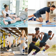 Sportneer Upgrade Adjustable Ankle and Wrist Weights for Women and Men 1-7 lbs / 1-10 lbs Set | Comfortable, Secure Fit for Walking, Running, Fitness, Physical Therapy, Home Gym