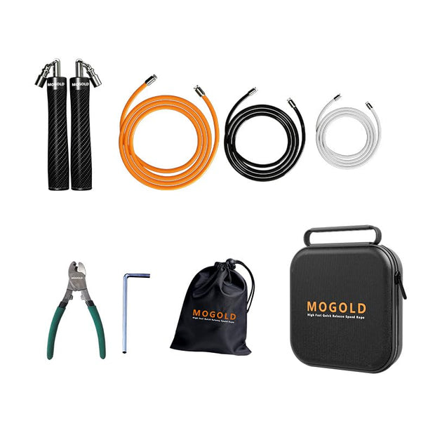 Weighted Jump Rope for Men Women -Interchangeable 1/5lb 1/4lb 1/2lb Heavy jump ropes - 360 Degree Spin - Length Adjustable,Ergonomics Leather Grip Skipping Rope for Fitness Weight Loss & More