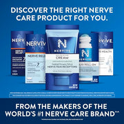 Nervive Nerve Relief, Reduces Occasional Nerve Discomfort in as Little as 7 Days, Stabbing/Pins and Needles, Burning in Hands and Feet*†, Alpha Lipoic Acid, B Vitamins, Turmeric, Ginger, 30 Tablets