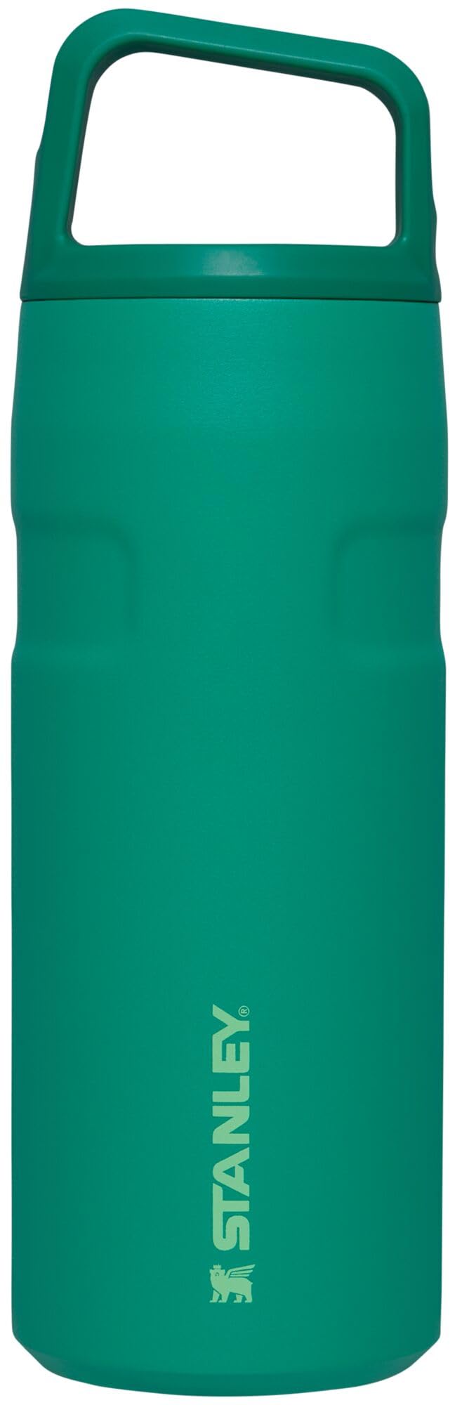 Stanley IceFlow Cap and Carry Water Bottle | Wide Mouth Twist Lid | Lightweight & Leakproof for Travel & Sports | Insulated Stainless Steel | BPA-Free