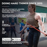 Muay Thai 3.0 Weighted Jump Rope for Men & Women - Professionally Designed for High-Intensity Training | MMA & Fitness - Full Body Workout Weighted Rope