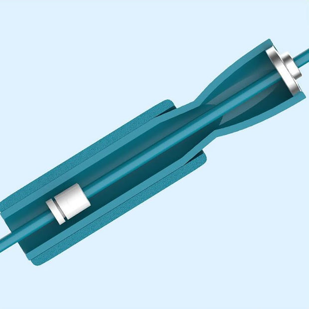 Weighted Jump Rope Without Rope Skipping Rope No Line Speed Rope Cordless For Fitness Workout Anywhere Ropeless Bod Rope for Exercise Training Beachbody Build