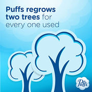 Puffs Plus Lotion with Vicks Facial Tissues, 4 Cubes, 48 Tissues per Box (192 Tissues)