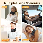 KKINYAS Neck Support for Snoring，Breathable Anti-Snoring Neck Brace，Adjustable Soft Foam Support – Perfect for Sleep, Home, Travel & Office (Men & Women)