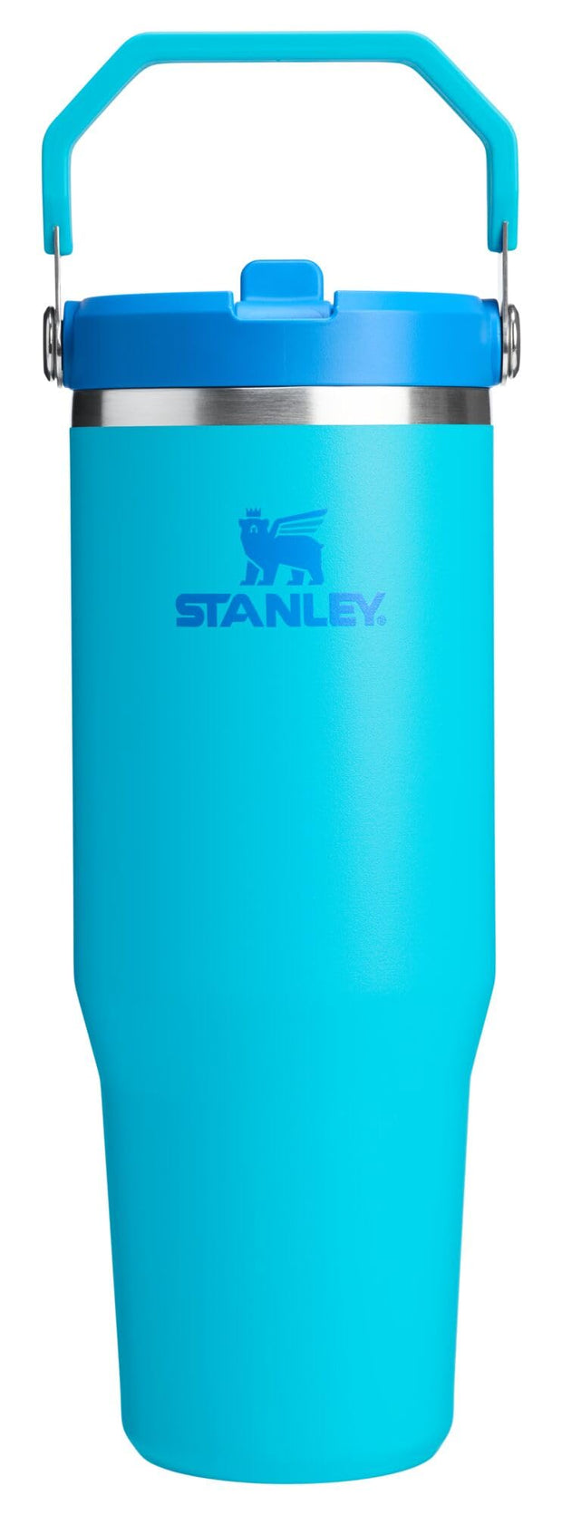 Stanley IceFlow 2.0 Flip Straw Tumbler with Handle 30 oz | Twist On Lid and Flip Up Straw | Leakproof Water Bottle | Insulated Stainless Steel | BPA-Free | Prickly Pear