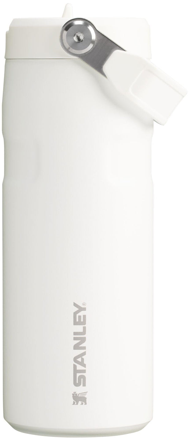 Stanley IceFlow Flip Straw 2.0 Water Bottle 24 oz | Built-In Straw for Travel and Sports | Lightweight and Leak Resistant | Insulated Stainless Steel | BPA-Free | Pink Mesa