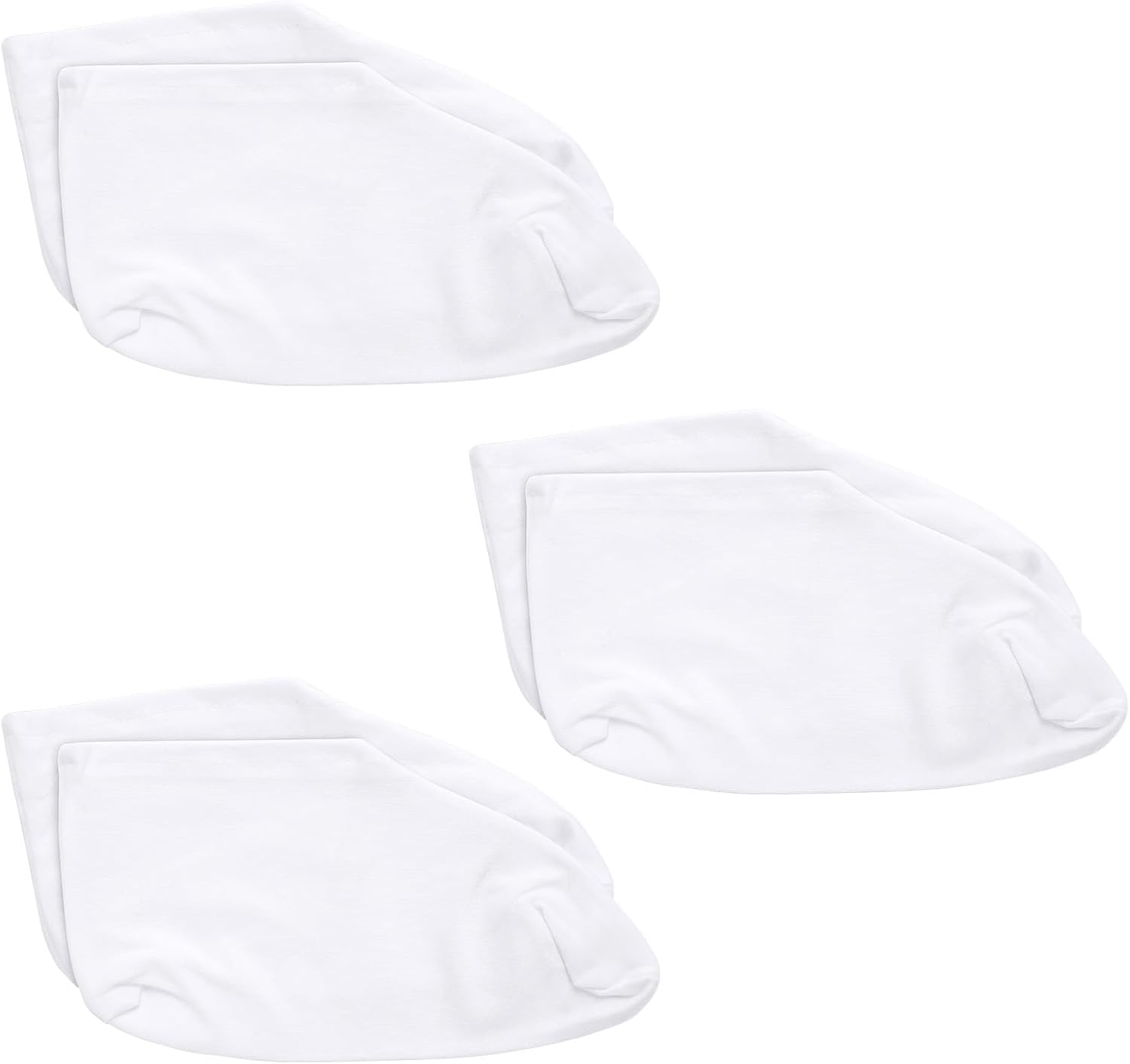 3 Pairs Moisturizing Socks Overnight Cotton Lotion Foot Cover Mask Moisture Enhancing Socks Absorbing Spa Feet Sleeve for Dry Care Cosmetic Women Men Beauty Pedicure