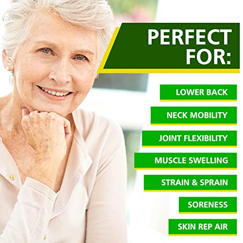 Natural Hemp Cream 8 fl oz - Arnica,MSM, Turmeric, Emu Oil, Menthol, Aloe - Muscles, Joints, Lower Back, Back, Knees, Neck, Fingers, Elbows,Body