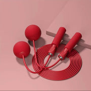 Weighted Jump Rope Without Rope Skipping Rope No Line Speed Rope Cordless For Fitness Workout Anywhere Ropeless Bod Rope for Exercise Training Beachbody Build