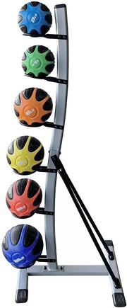 WF Athletic Supply Medicine & Exercise Ball - Durable Rubber & Consistent Weight Distribution; Comfort Textured Grip for Strength, Balance & Core Training, Multiple Choices Available