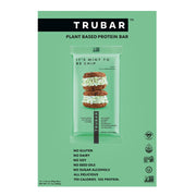 TRUBAR Vegan Protein Bar, Whole Lotta Macchiato, Gluten Free, Plant Based Protein, Dairy Free, Non GMO, Soy Free, No Sugar Alcohols, 12G Protein, 12G Fiber, 23G Carb, On the Go Snack Bars, 12 CT