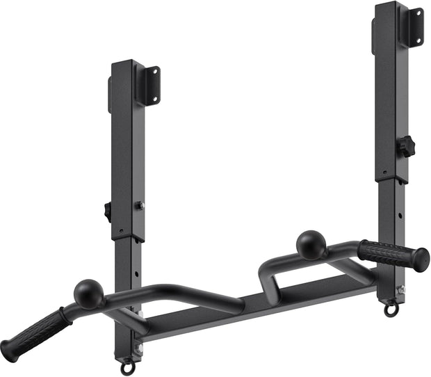 SELEWARE Heavy Duty Welded Pull Up Bar, Versatile Doorway Wall Mount, Joist Mounted, and Ceiling Mounted Chin Up Bars, Thick Metal Sturdy Construction for Full Body Workouts Support 500 lbs