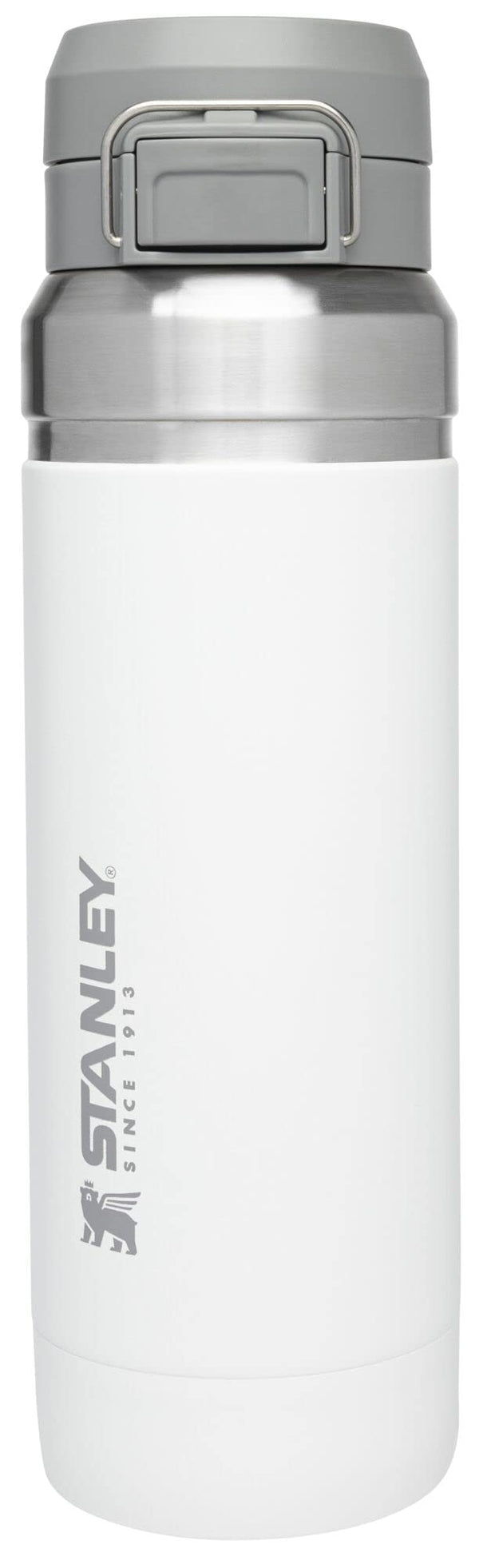 Stanley Quick Flip GO Water Bottle 36 oz | Push Button Lid | Leakproof and Packable for Travel and Sports | Insulated Stainless Steel | BPA-Free | Charcoal