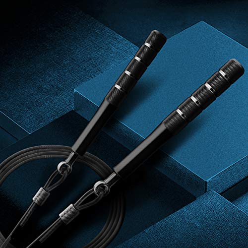 Jump Rope, Wastou Speed Jumping Rope for Training Fitness Exercise, Adjustable Adults Workout Skipping Rope for Men, Women, Kids, Girls