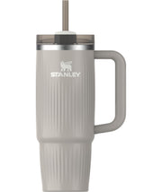 STANLEY Quencher H2.0 Tumbler with Handle and Straw 40 oz | Flowstate 3-Position Lid | Cup Holder Compatible for Travel | Insulated Stainless Steel Cup | BPA-Free | Black Chroma