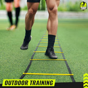 Teenitor Agility Ladder Speed Ladder Training Ladder for Soccer, Speed, Football Fitness Feet Training Carry Bag Agility Training Equipment 13 rungs, 23 feet