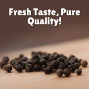 Tropical Goodness Organic Black Peppercorns Whole 16 oz/1lb, For grinder refill, Authentic Tropical Flavour, USDA & Kosher Certified, Non-GMO, Gluten-Free