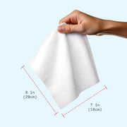 Whole Body Antiperspirant Wipes - Anti-Sweat Wipes for Body, Hands and Feet, Neutralizes Odor and Excessive Sweating, Quick-Drying and Travel-Friendly - Unscented, Pack of 1