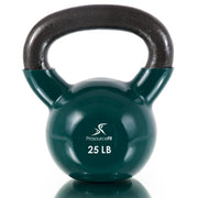 ProsourceFit Vinyl Coated Cast Iron Kettlebells for Full Body Fitness Workouts
