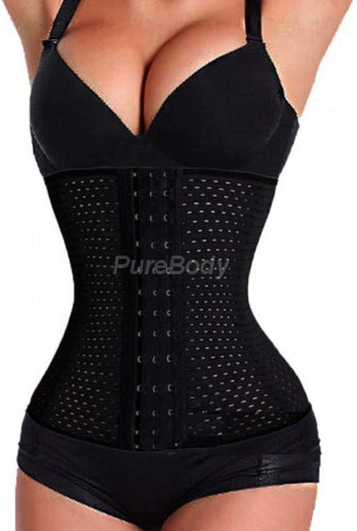 PureBody Waist Trainer – Women's Shapewear – Instantly Reduces Your Waist Size Giving You an Hourglass Figure…