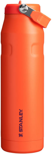 Stanley IceFlow Flip Straw 2.0 Water Bottle 24 oz | Built-In Straw for Travel and Sports | Lightweight and Leak Resistant | Insulated Stainless Steel | BPA-Free | Pink Mesa