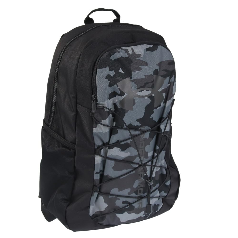Under Armour Unisex-Adult Hustle Sport Backpack , Black (001)/Silver , One Size Fits All