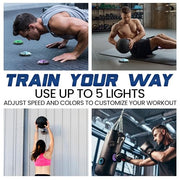 Reflexx RLT 2.0 - Reaction Time Training Lights for Agility - Hand Eye Coordination Training Agility Light Pods for Reaction Games and Fast Reflexes, Quick Reflex Trainer for Sports