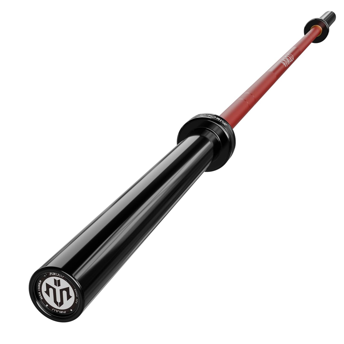 Mikolo 7ft Olympic Barbell, Barbell for Weightlifting and Powerlifting 45lb, Olympic Bar for 1500lbs Capacity, Weight Bar Fit 2” Standard Weights