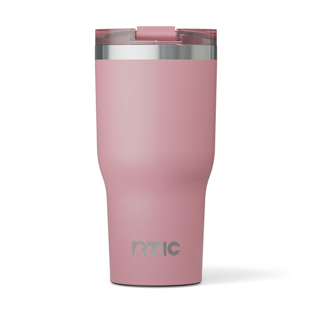 RTIC 30oz Essential Tumbler with Lid, Insulated, Stainless Steel, Metal, Double Wall Vacuum-Insulation, Ceramic Lined, Travel Cup for Iced Coffee, Tea, Hot and Cold Drink, Graphite