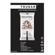 TRUBAR Vegan Protein Bar Variety Pack, Assorted Flavors, Peanut Butter, Macchiato, Cookie Dough, Gluten Free, Vegan Protein Snacks, 12G Plant-Based Protein, High Fiber, Healthy Protein Bars, 12 CT