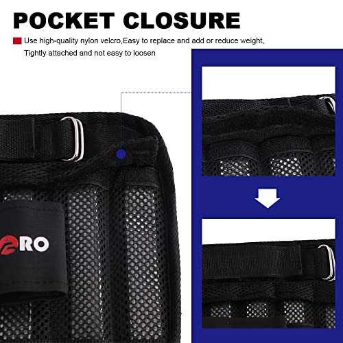 Wrist Arm Weights, Adjustable Wrist Weights, Removable Wrist Ankle Weights for Men Women, for Fitness, Walking, Jogging, Workout, Running, 1Pair 2 Pack