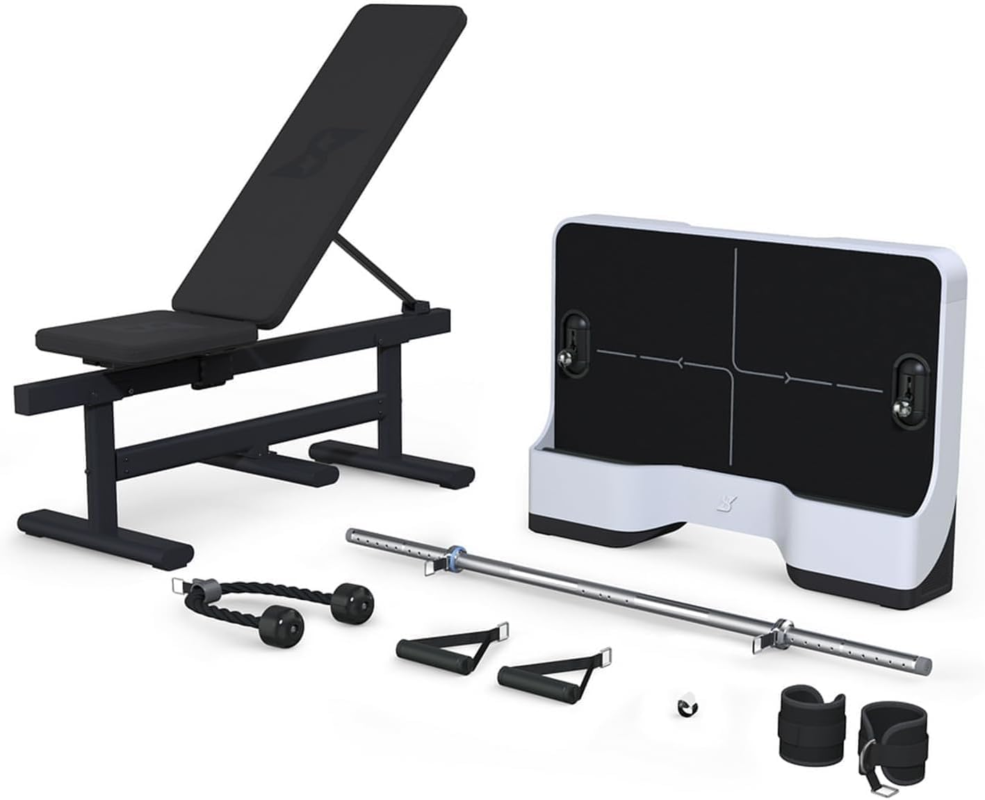 Gym Pal All-in-One Smart Home Gym Machine, Total Body Resistance Strength Training Machine, Fitness Trainer with 200+ Curriculum and 4 Training Modes, Portable Gym & Home Exercise Equipment