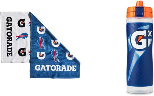 Gatorade Buffalo Bills Towel Gx Bottle, Navy