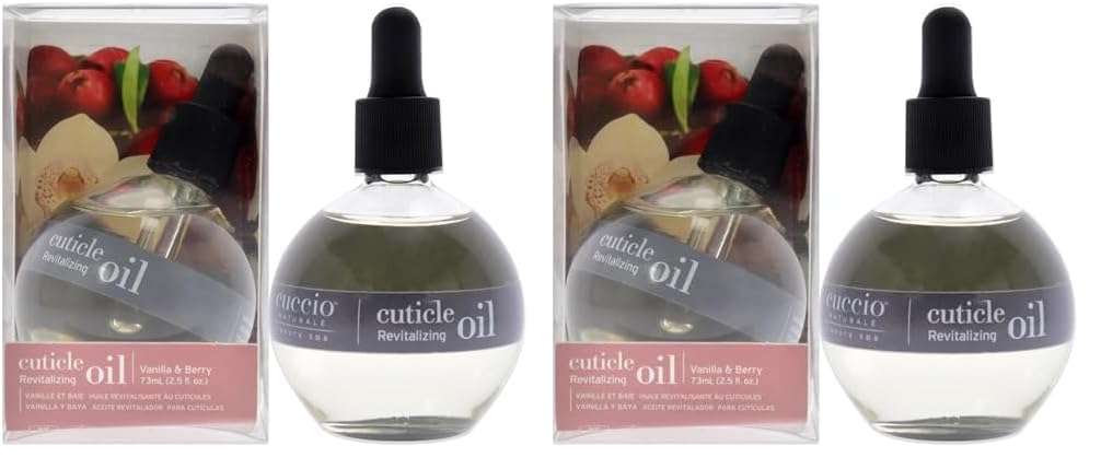 Cuccio Naturale Revitalizing- Hydrating Oil For Repaired Cuticles Overnight - Remedy For Damaged Skin And Thin Nails - Paraben /Cruelty-Free Formula - Milk And Honey - 2.5 Oz