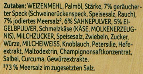 Knorr Fix spaghetti alla carbonara (Spagehetti alla Carbonara) (Pack of 4)