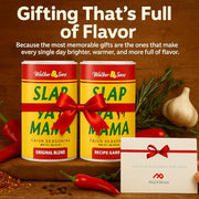 Masterpax Southern Heat Gift Bundle – Includes Two 4 oz Cans of Cajun Seasoning + Exclusive Mystery Recipe Card – Professionally Curated & Shrink-Wrapped