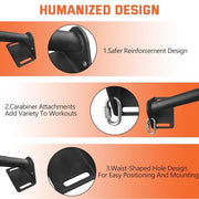 Pull Up Bar Wall Mounted-Heavy Duty Joist Mounted Pull Up Bar-Premium Strength Training Pull-Up Bars-Fast and Easy Installation for Home and Garage Use,Supports up to 600 Lbs